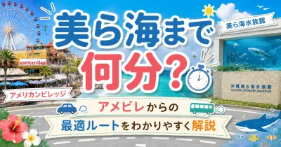 アメリカンビレッジから美ら海水族館への移動はどうする？最適なアクセス方法とは？